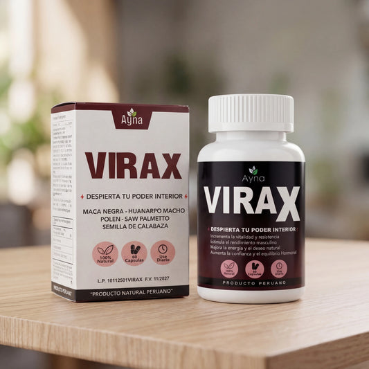 VIRAX - Maca negra + Huanarpo Macho